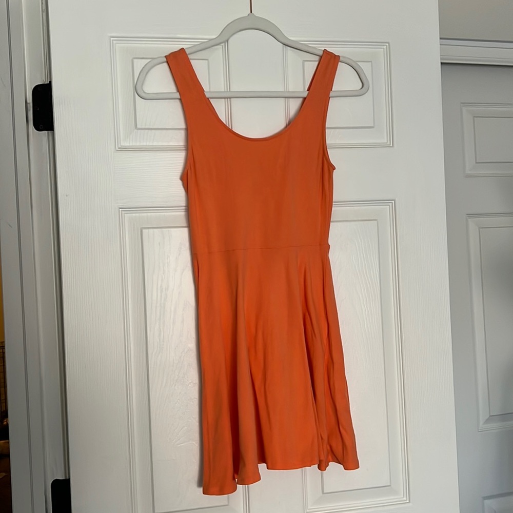 La Hearts orange dress (S)